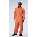 Adult Orange Long Sleeve Flightsuit (S to XL)